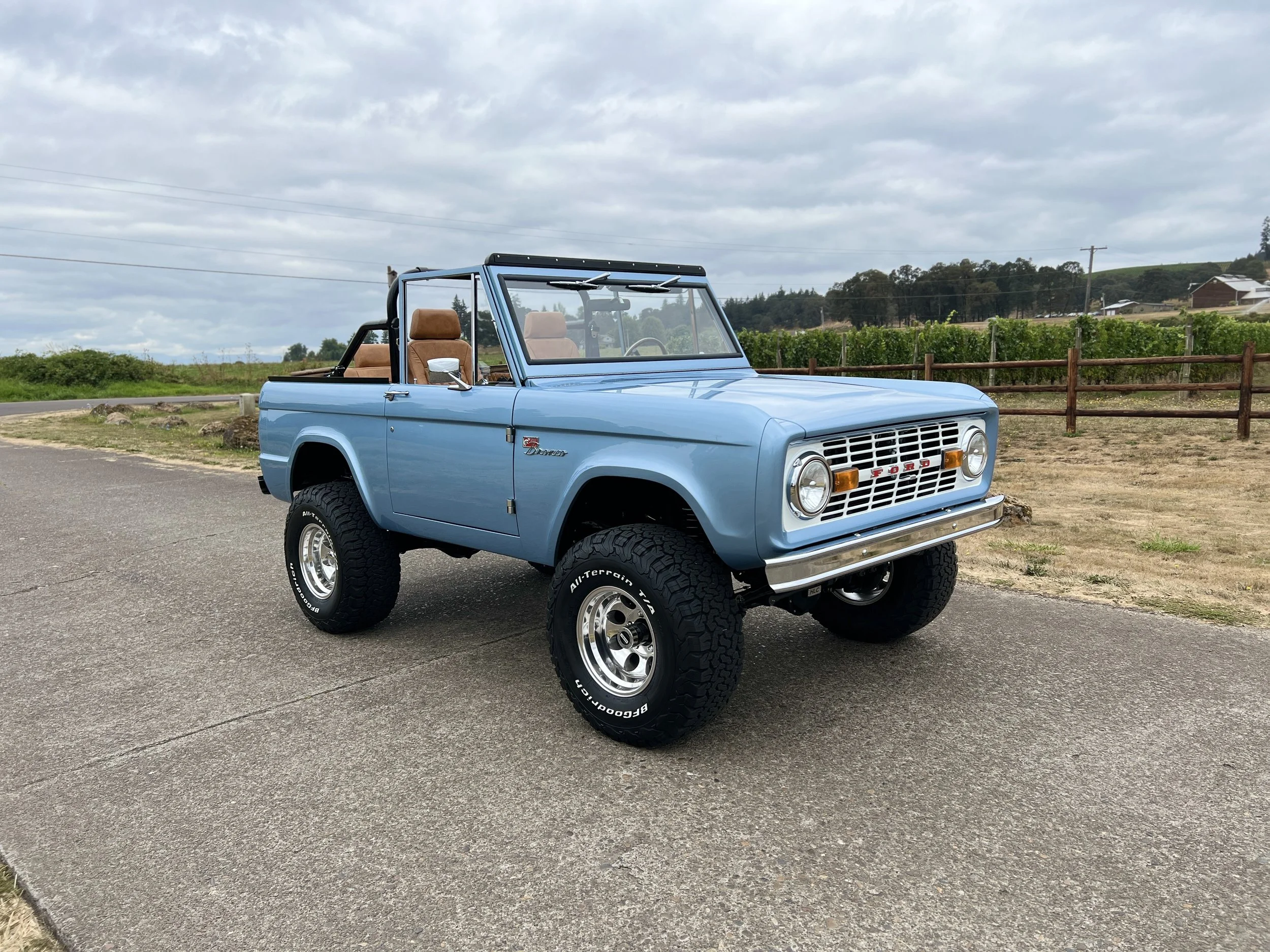 1971 Ford Bronco – Brittany Blue — HighLine Classics